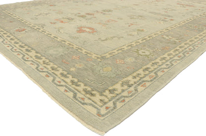 9 x 12 Contemporary Turkish Oushak Rug 52894