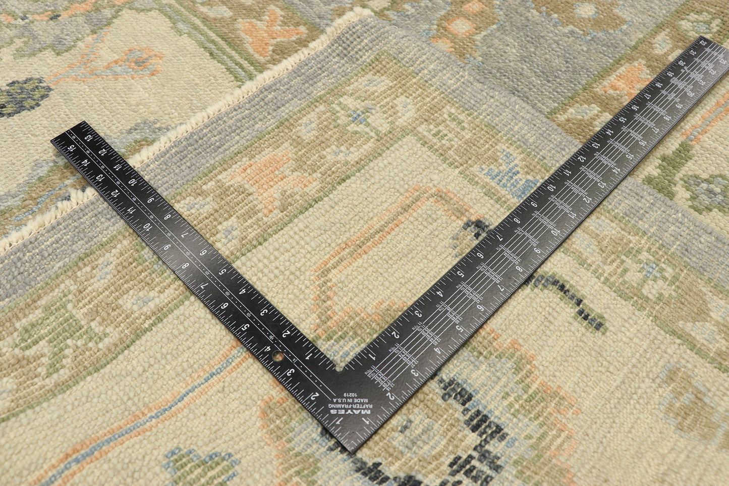 10 x 12 Contemporary Turkish Oushak Rug 52896
