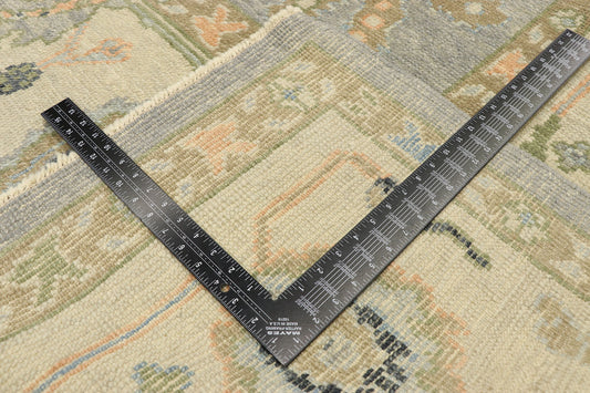 10 x 12 Contemporary Turkish Oushak Rug 52896
