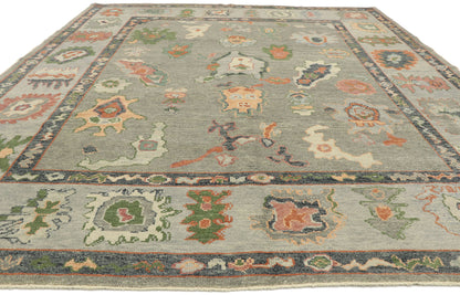 8 x 11 Contemporary Turkish Oushak Rug 52897