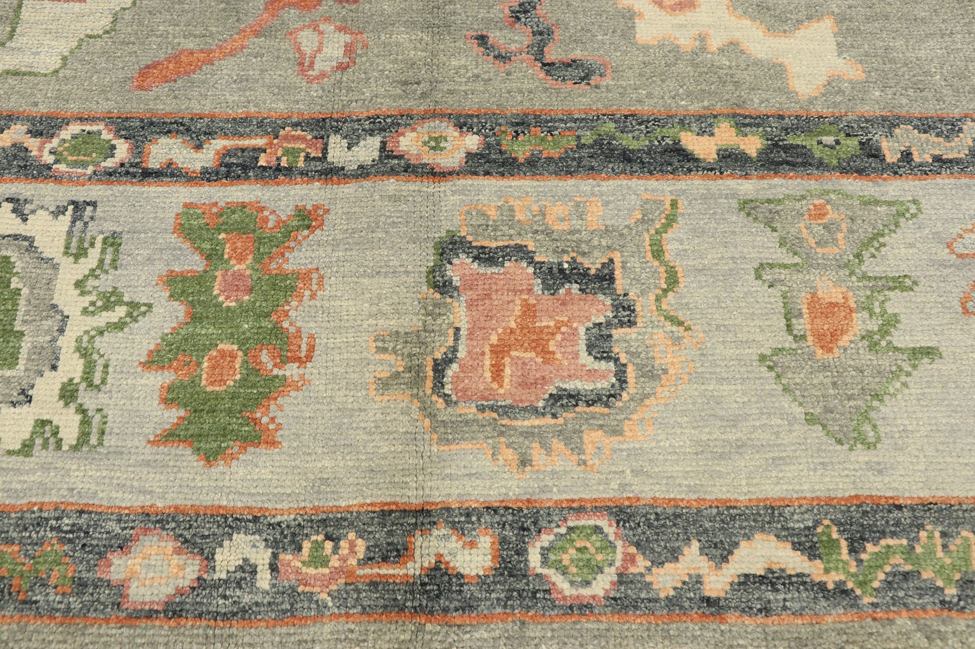 8 x 11 Contemporary Turkish Oushak Rug 52897