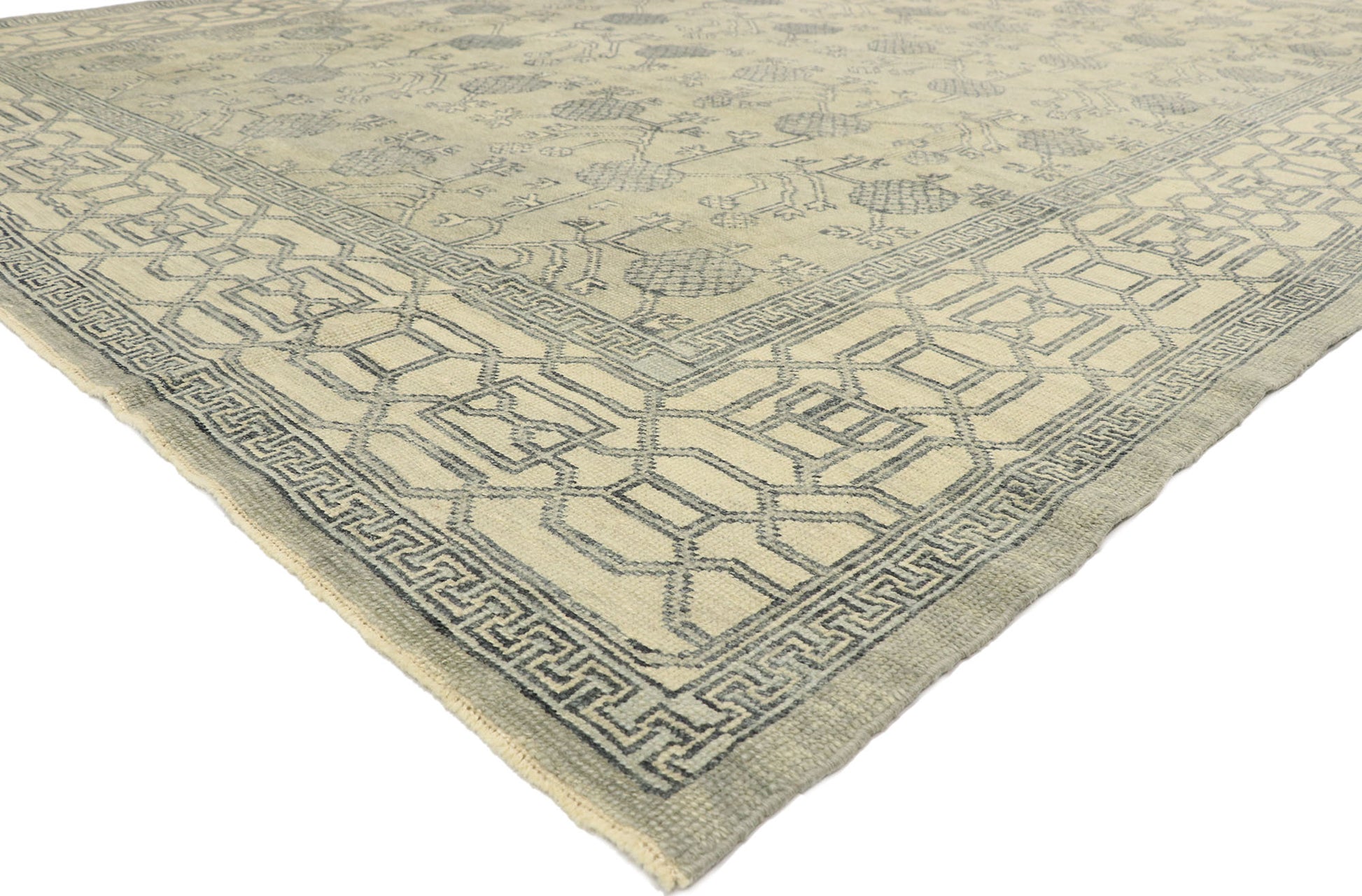 9 x 13 Turkish Khotan Rug 52898