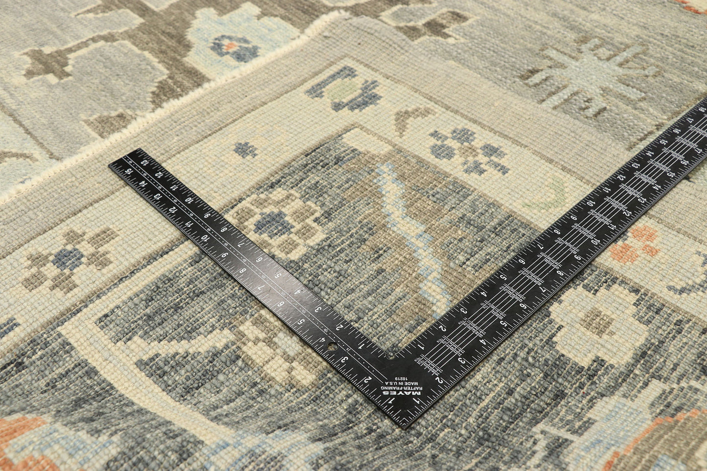 10 x 14 Contemporary Turkish Oushak Rug 52902