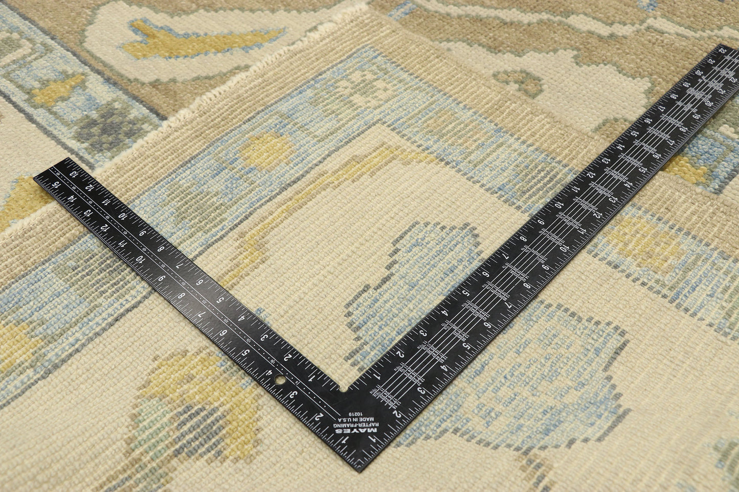 10 x 15 Contemporary Turkish Oushak Rug 52903