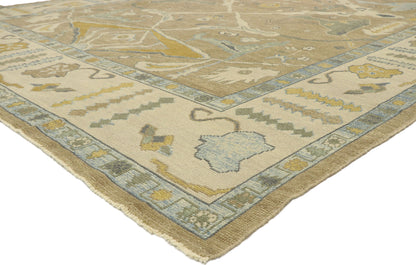 10 x 15 Contemporary Turkish Oushak Rug 52903