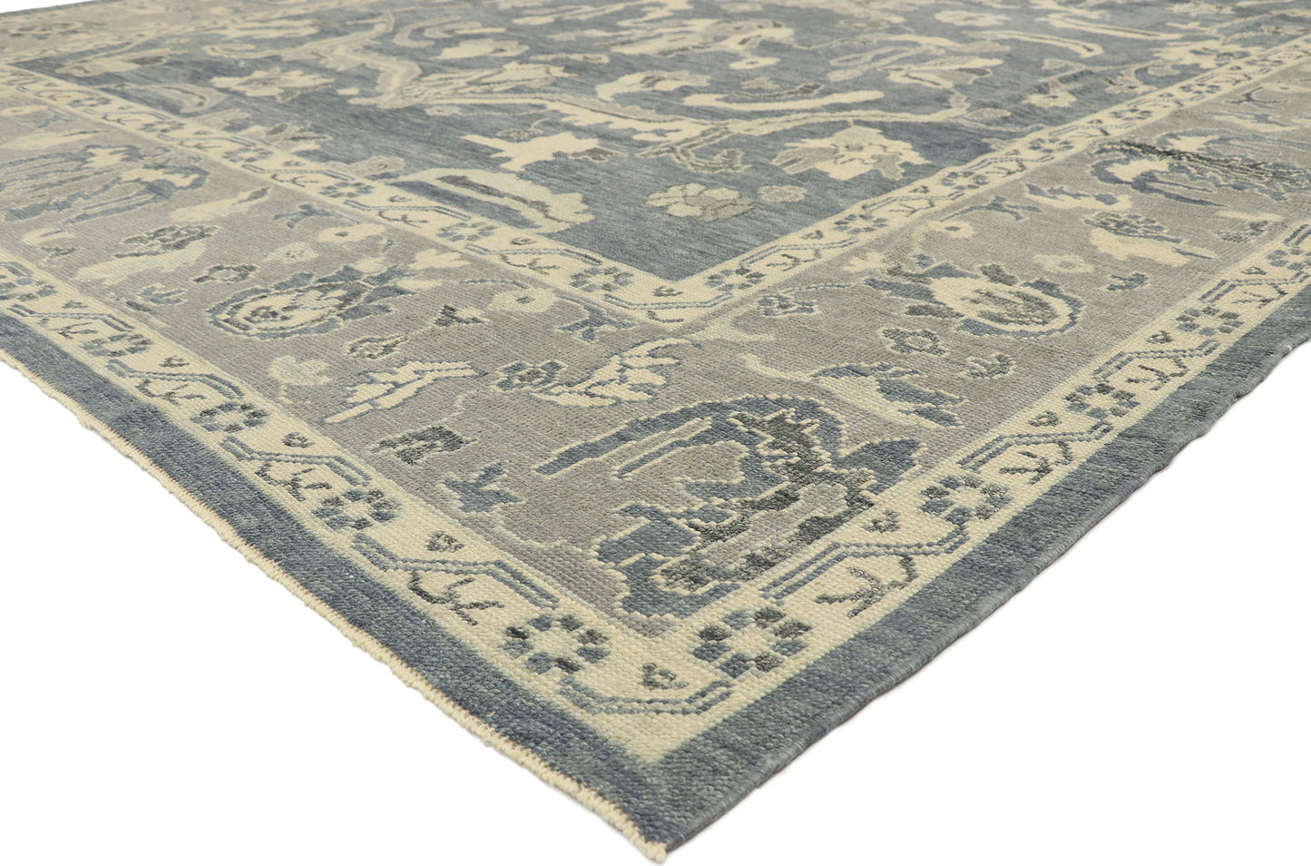 10 x 14 Turkish Oushak Rug 52905