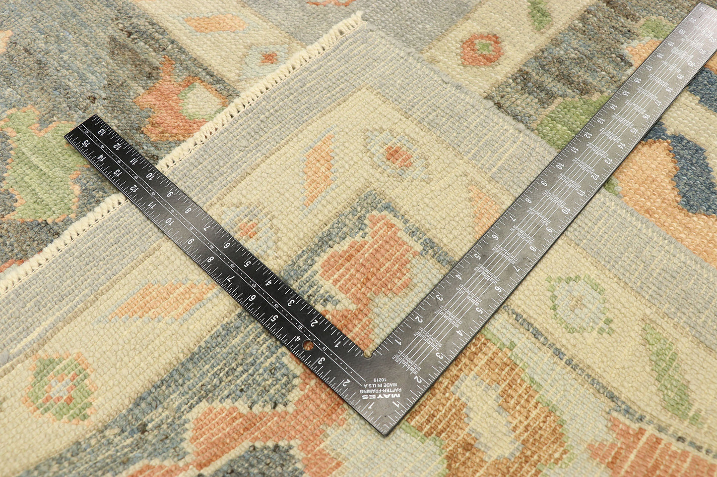 9 x 12 Contemporary Turkish Oushak Rug 52906