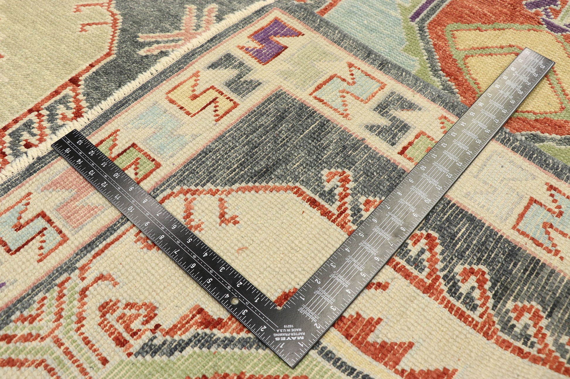 9 x 13 Contemporary Turkish Oushak Rug 52909