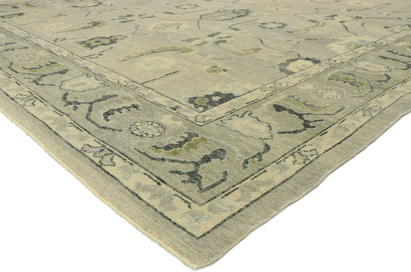 9 x 12 Contemporary Turkish Oushak Rug 52912