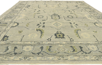 9 x 12 Contemporary Turkish Oushak Rug 52912
