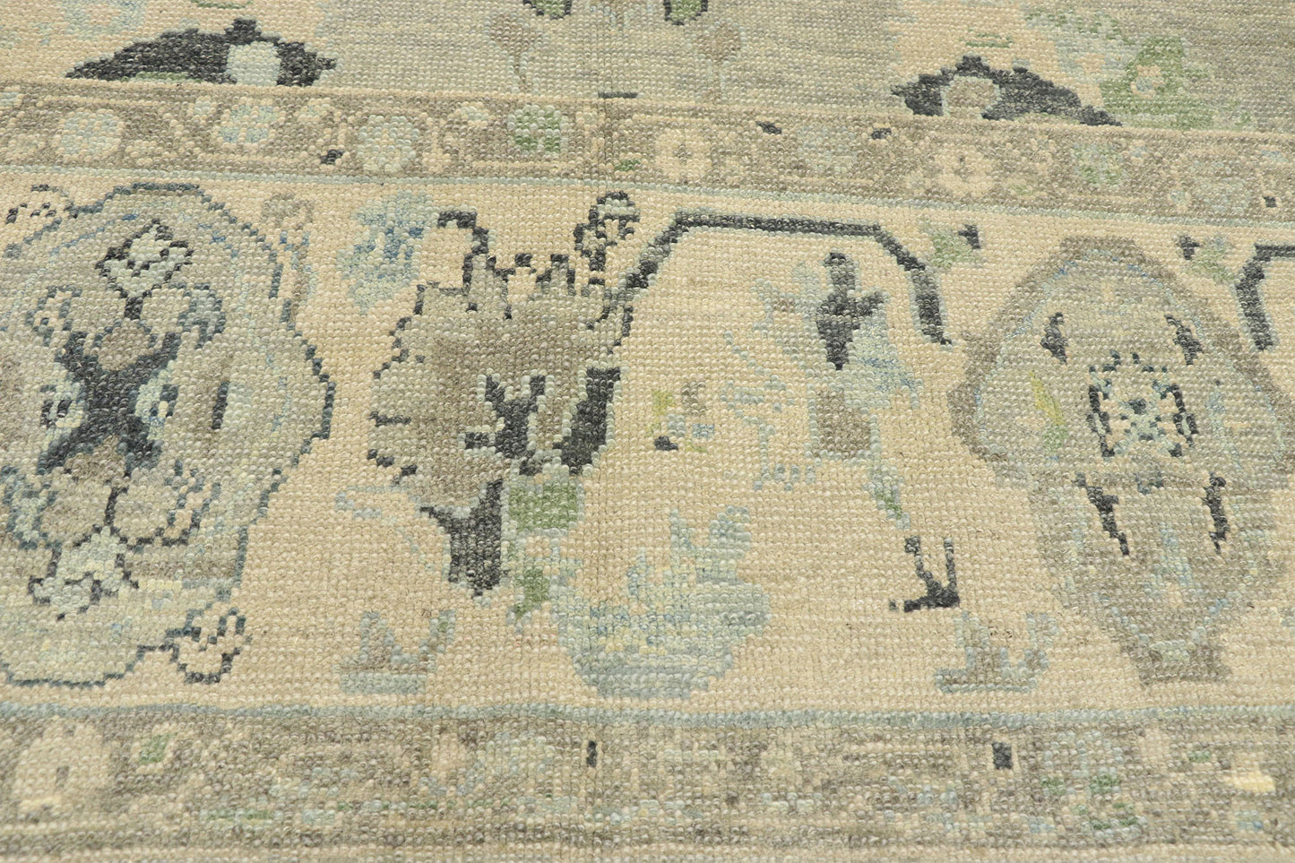 9 x 12 Contemporary Turkish Oushak Rug 52915