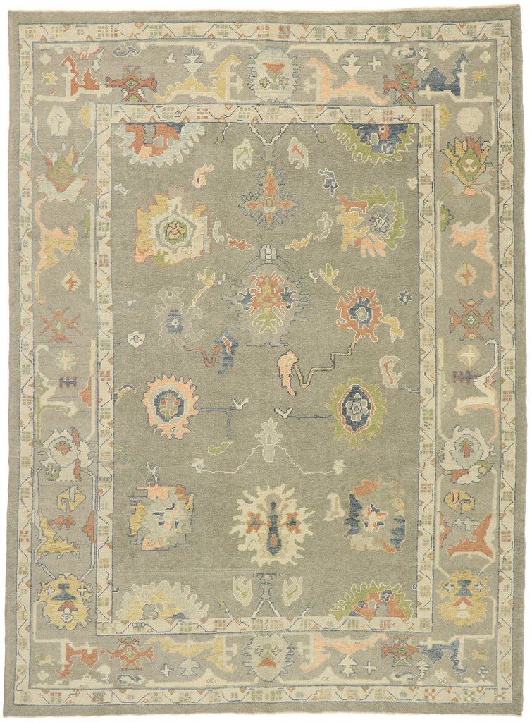 9 x 12 Turkish Oushak Rug 52918
