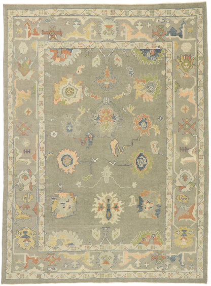 9 x 12 Turkish Oushak Rug 52918