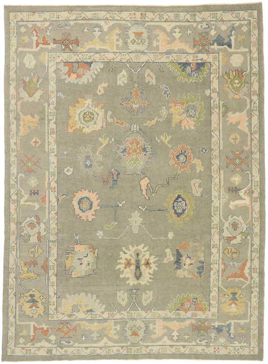 9 x 12 Turkish Oushak Rug 52918