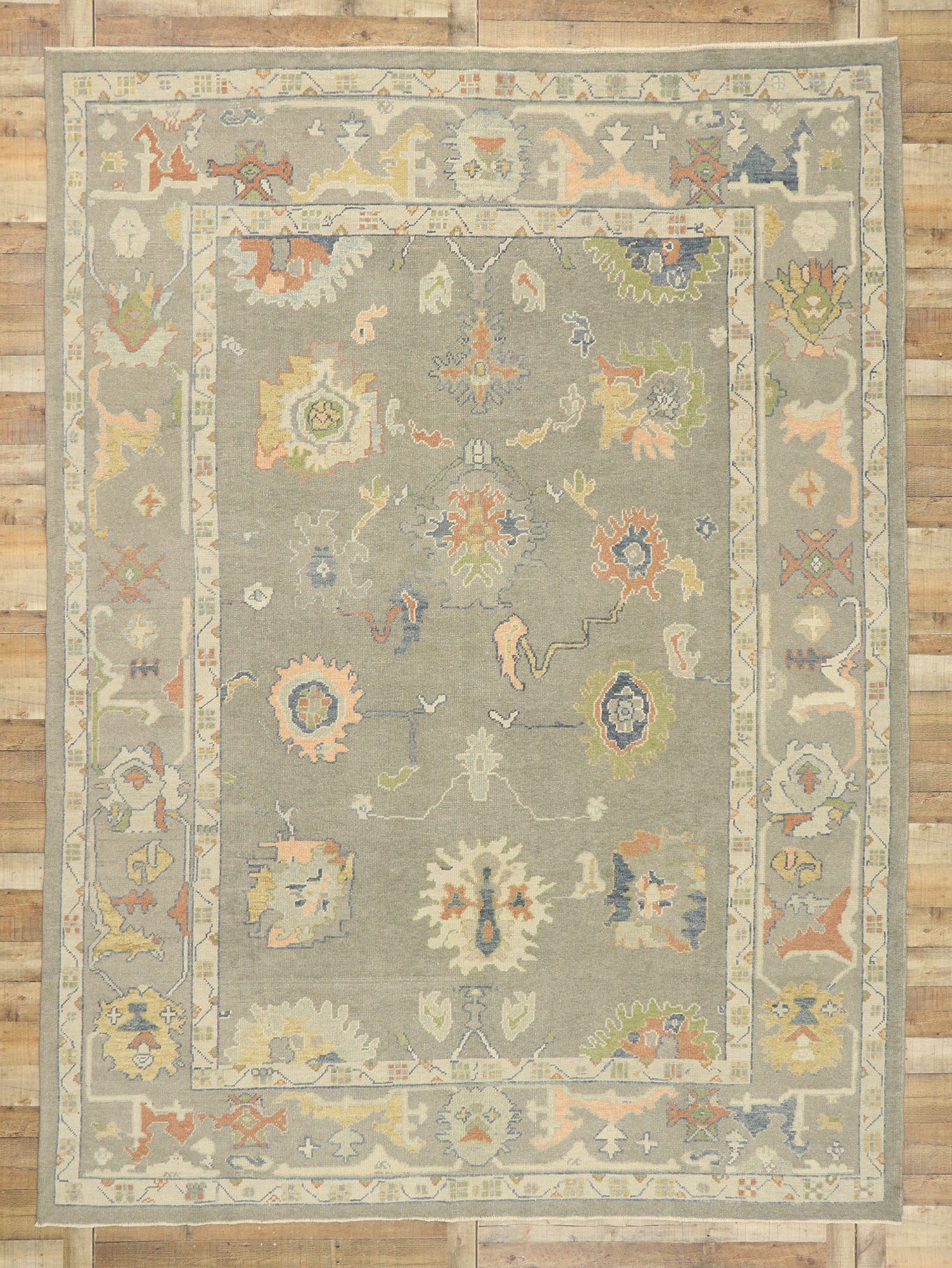 9 x 12 Turkish Oushak Rug 52918