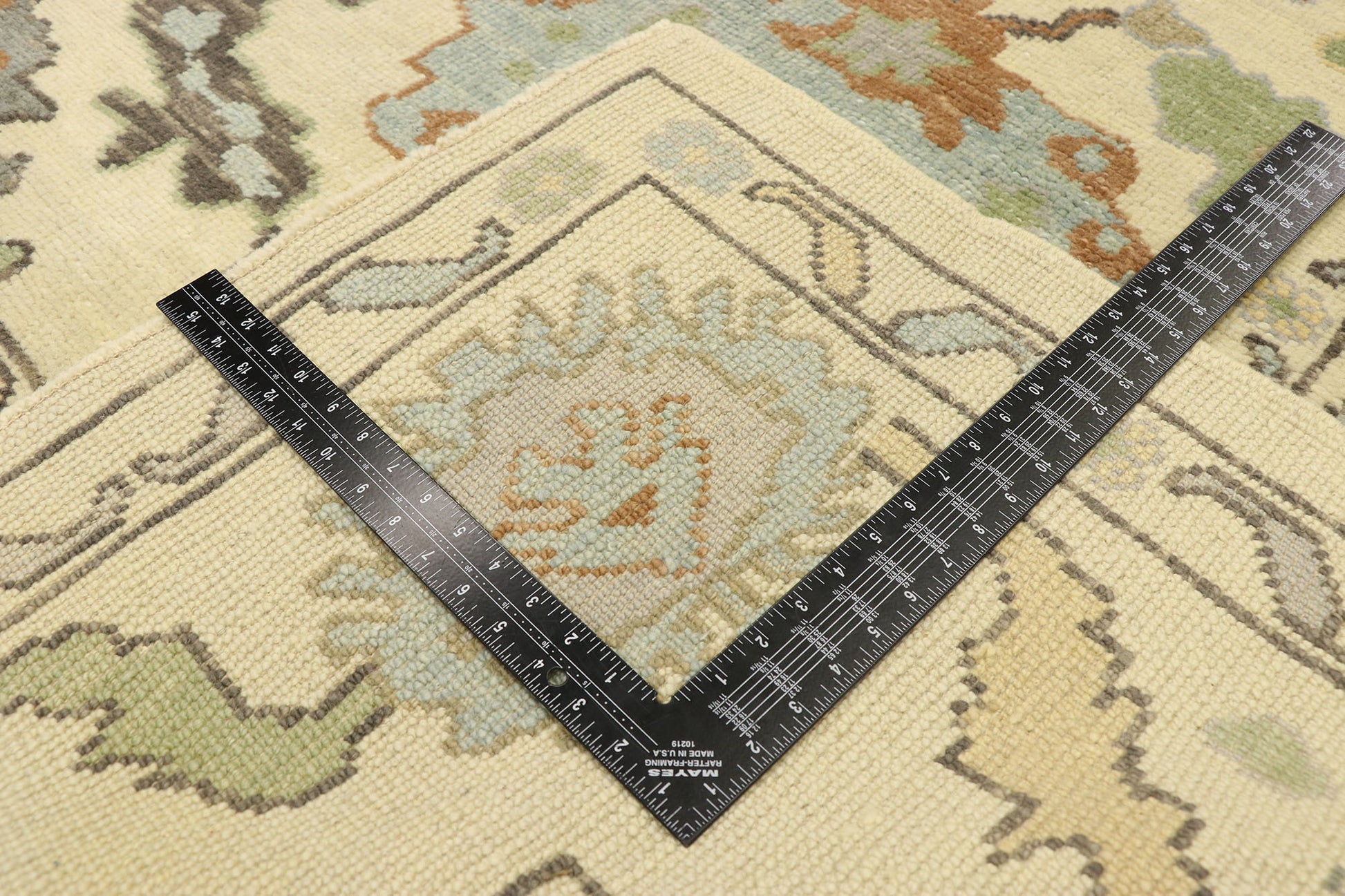 9 x 11 Turkish Oushak Rug 52919