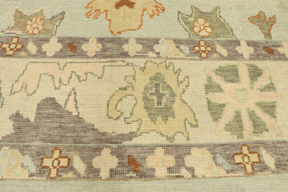 9 x 13 Contemporary Turkish Oushak Rug 52920
