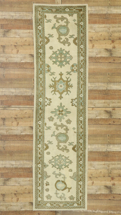 3 x 11 Contemporary Turkish Oushak Runner 52925