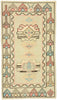 3 x 5 Vintage Turkish Oushak Rug 52926