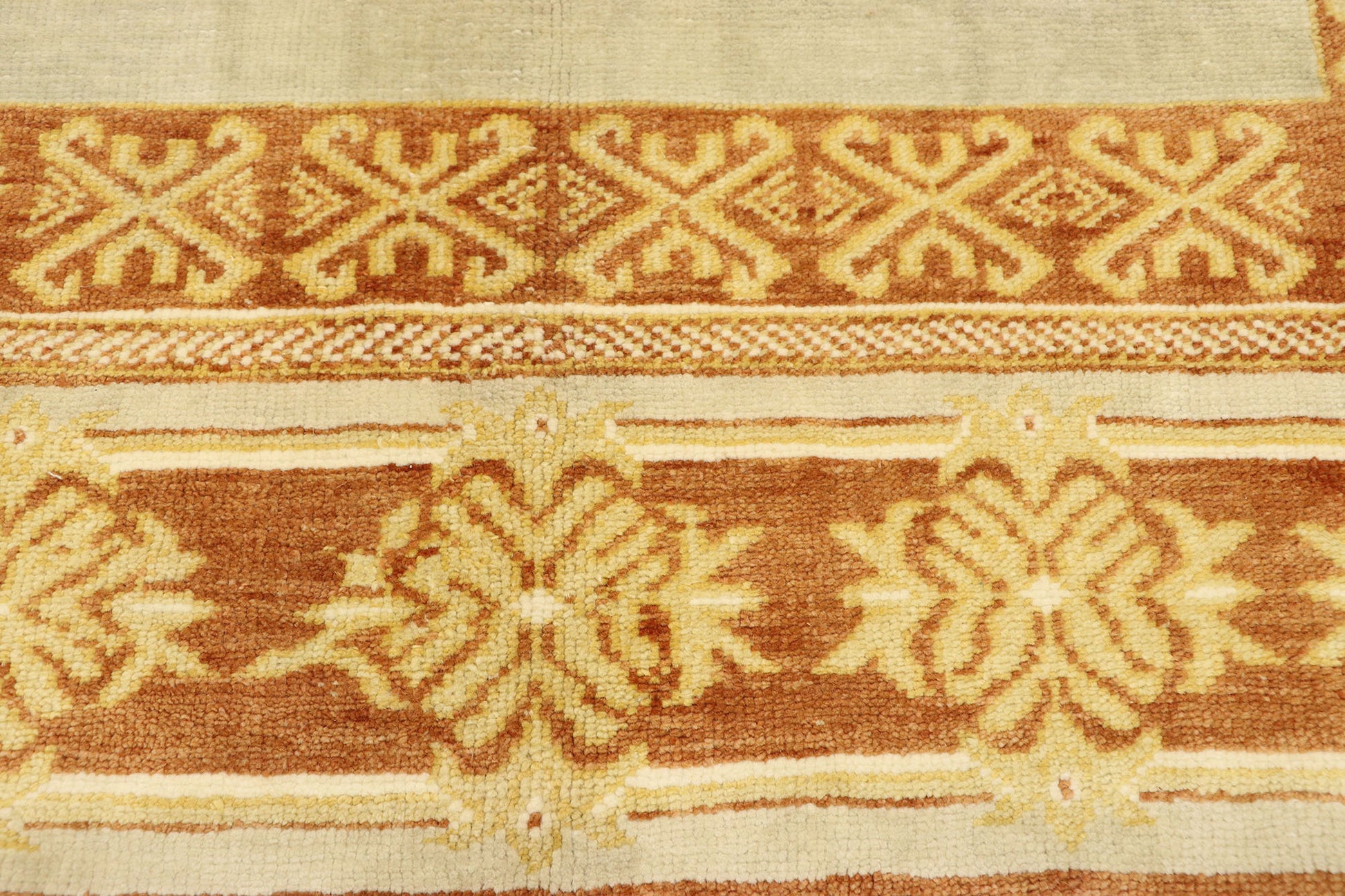 6 x 8 Modern Turkish Oushak Rug 52932