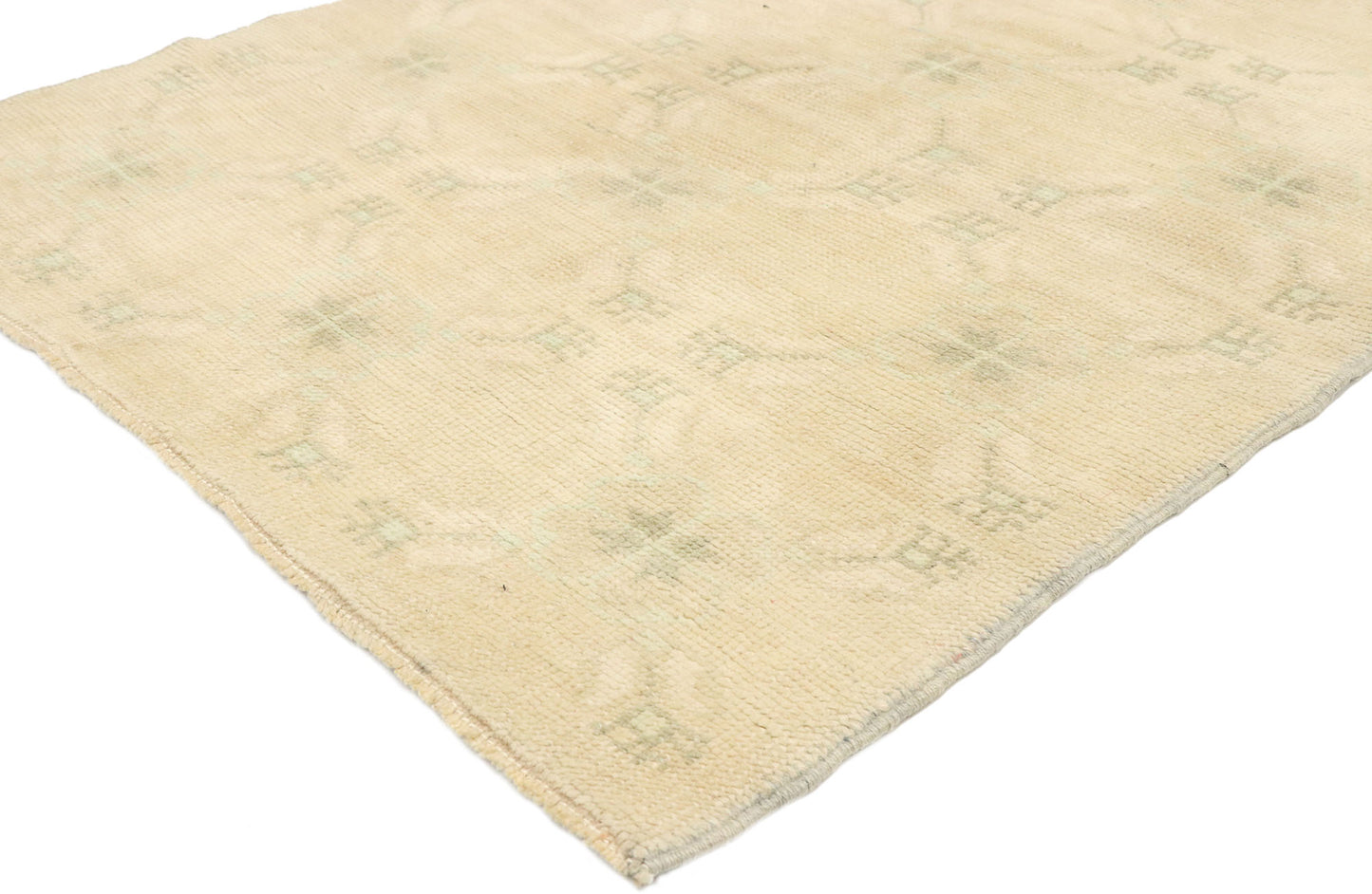 3 x 10 Vintage Turkish Oushak Runner 52935