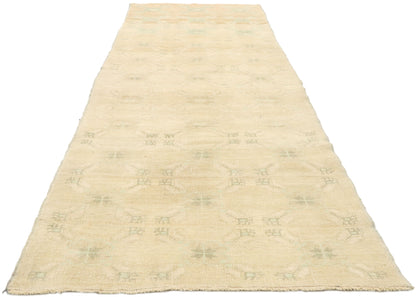 3 x 10 Vintage Turkish Oushak Runner 52935