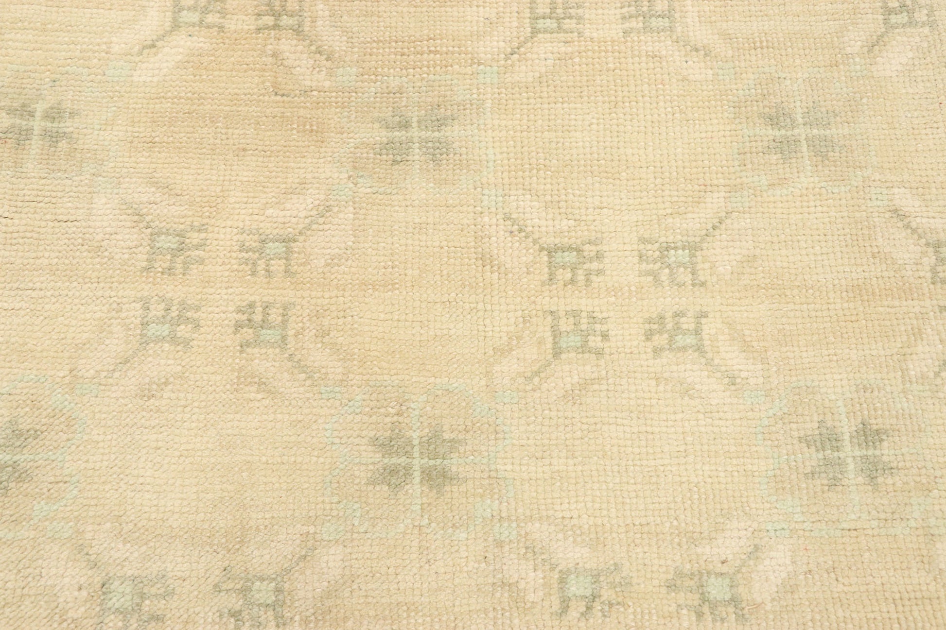 3 x 10 Vintage Turkish Oushak Runner 52935