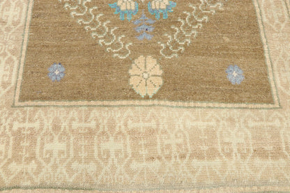 3 x 6 Vintage Turkish Oushak Rug 52937