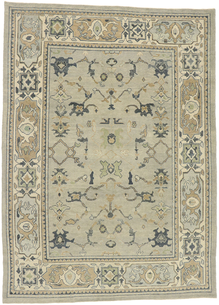 9 x 13 Turkish Oushak Rug 52939
