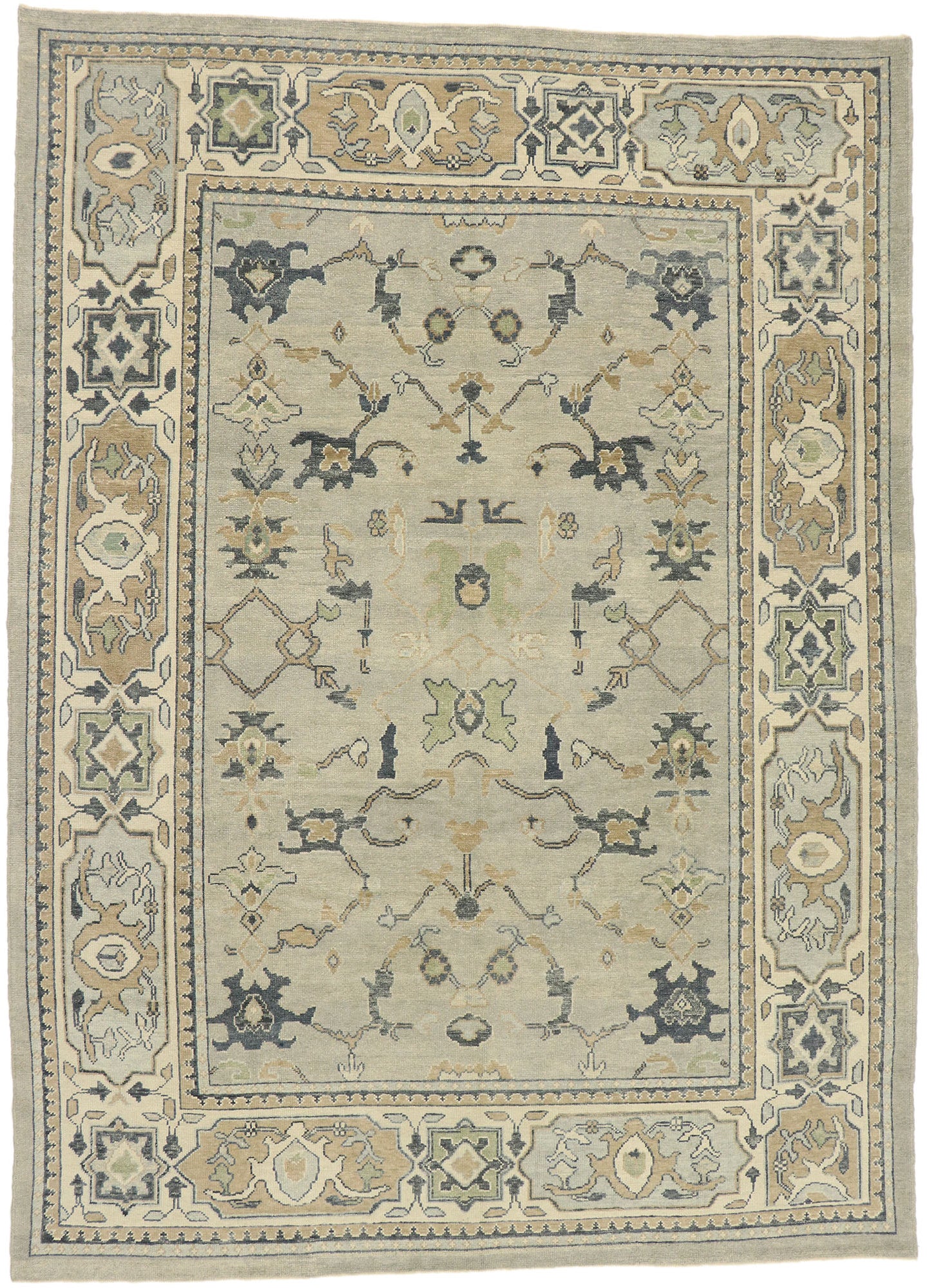 9 x 13 Turkish Oushak Rug 52939