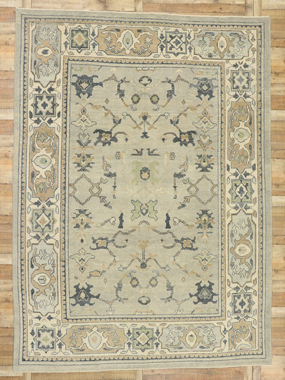 9 x 13 Turkish Oushak Rug 52939
