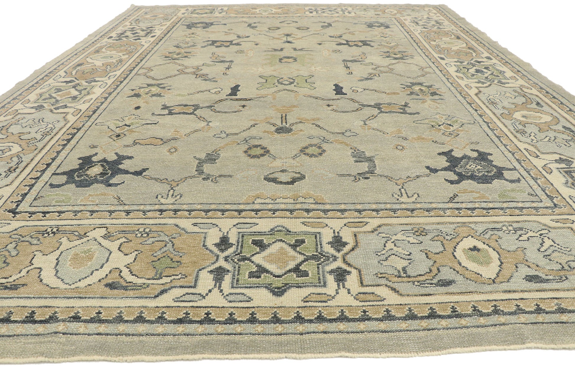9 x 13 Turkish Oushak Rug 52939