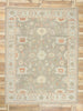 9 x 12 Earth-Tone Turkish Oushak Rug 52940