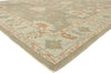 9 x 12 Earth-Tone Turkish Oushak Rug 52940