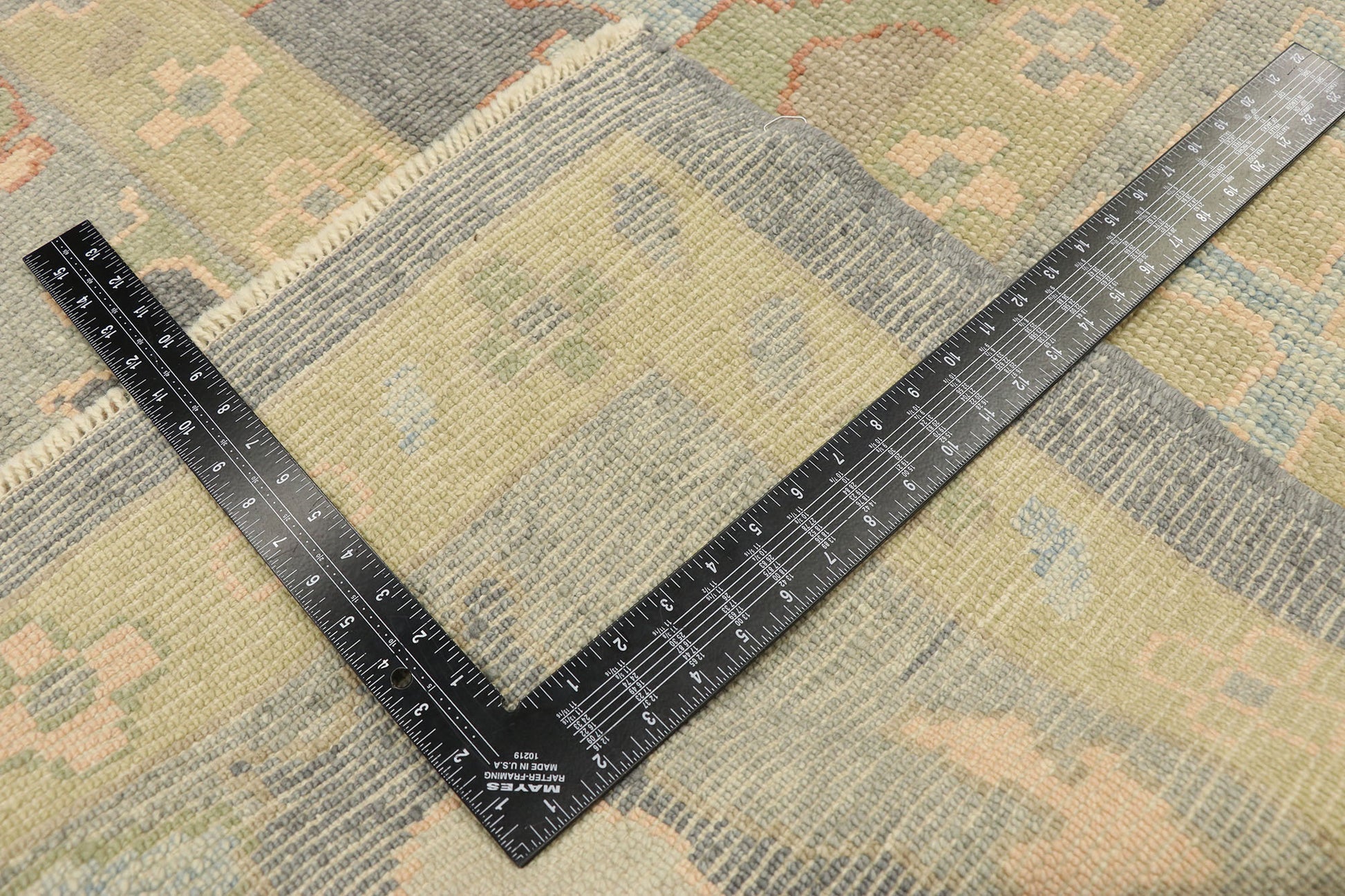 9 x 12 Colorful Turkish Oushak Rug 52944