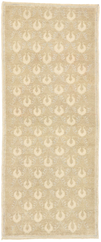 3 x 6 Vintage Turkish Oushak Rug 52945