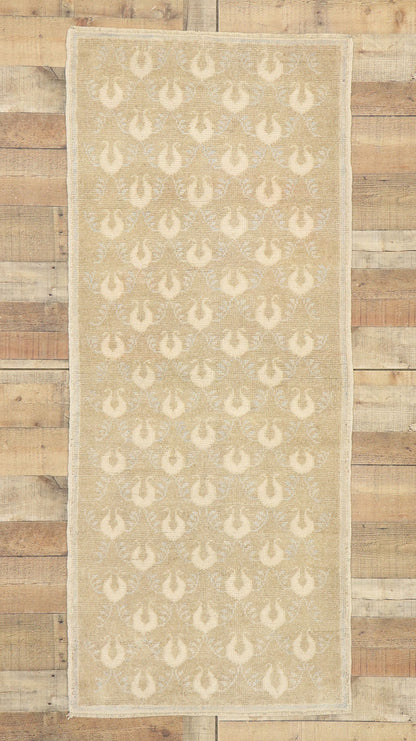 3 x 6 Vintage Turkish Oushak Rug 52945