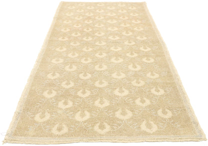 3 x 6 Vintage Turkish Oushak Rug 52945