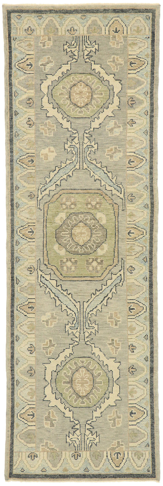 3 x 10 Contemporary Turkish Oushak Runner 52948