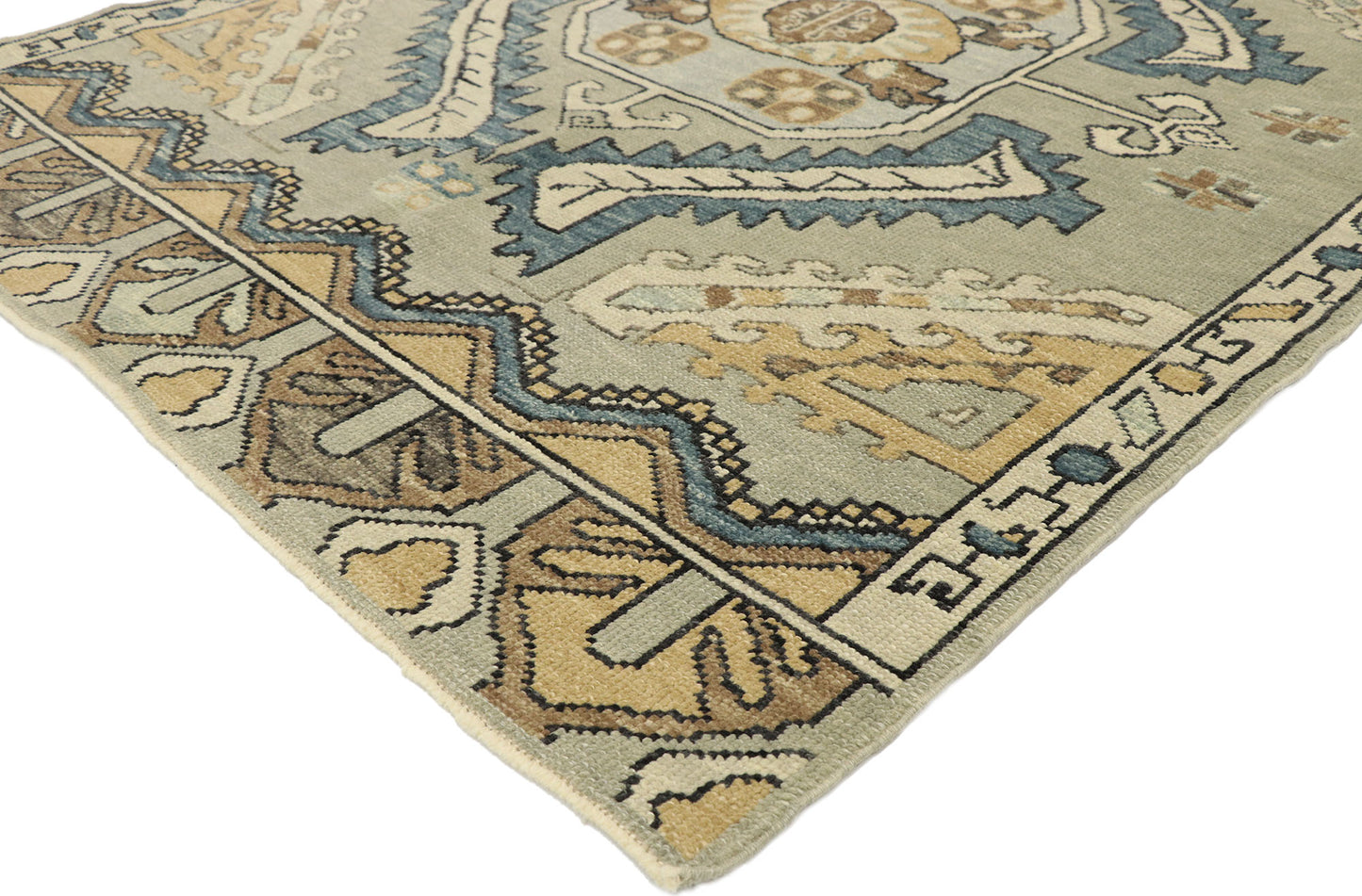 5 x 7 Contemporary Turkish Oushak Rug 52949