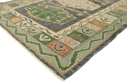 5 x 8 Contemporary Turkish Oushak Rug 52952
