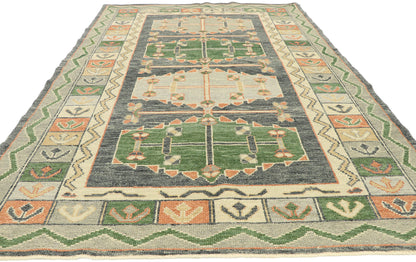 5 x 8 Contemporary Turkish Oushak Rug 52952