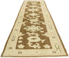 3 x 11 Earth-Tone Turkish Oushak Runner 52953
