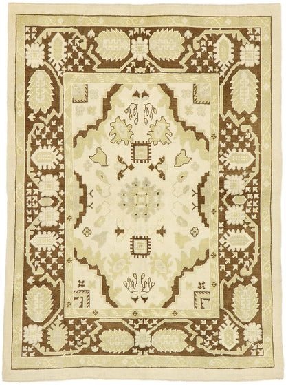 6 x 8 Contemporary Turkish Oushak Rug 52954