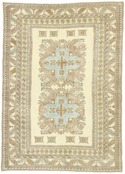6 x 8 Modern Turkish Kazak Rug 52962
