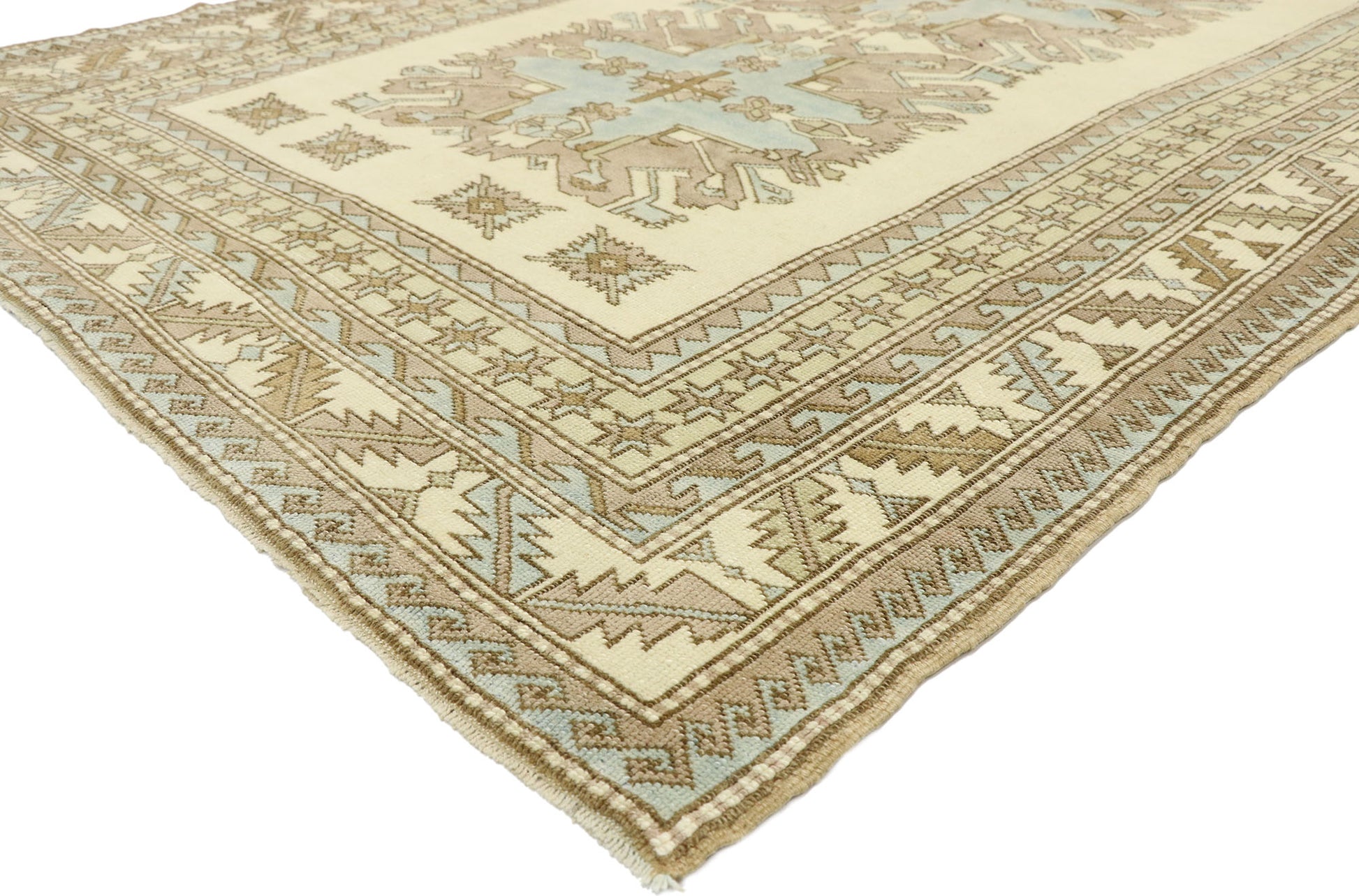 6 x 8 Modern Turkish Kazak Rug 52962