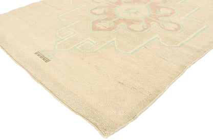 3 x 10 Vintage Turkish Oushak Rug 52963