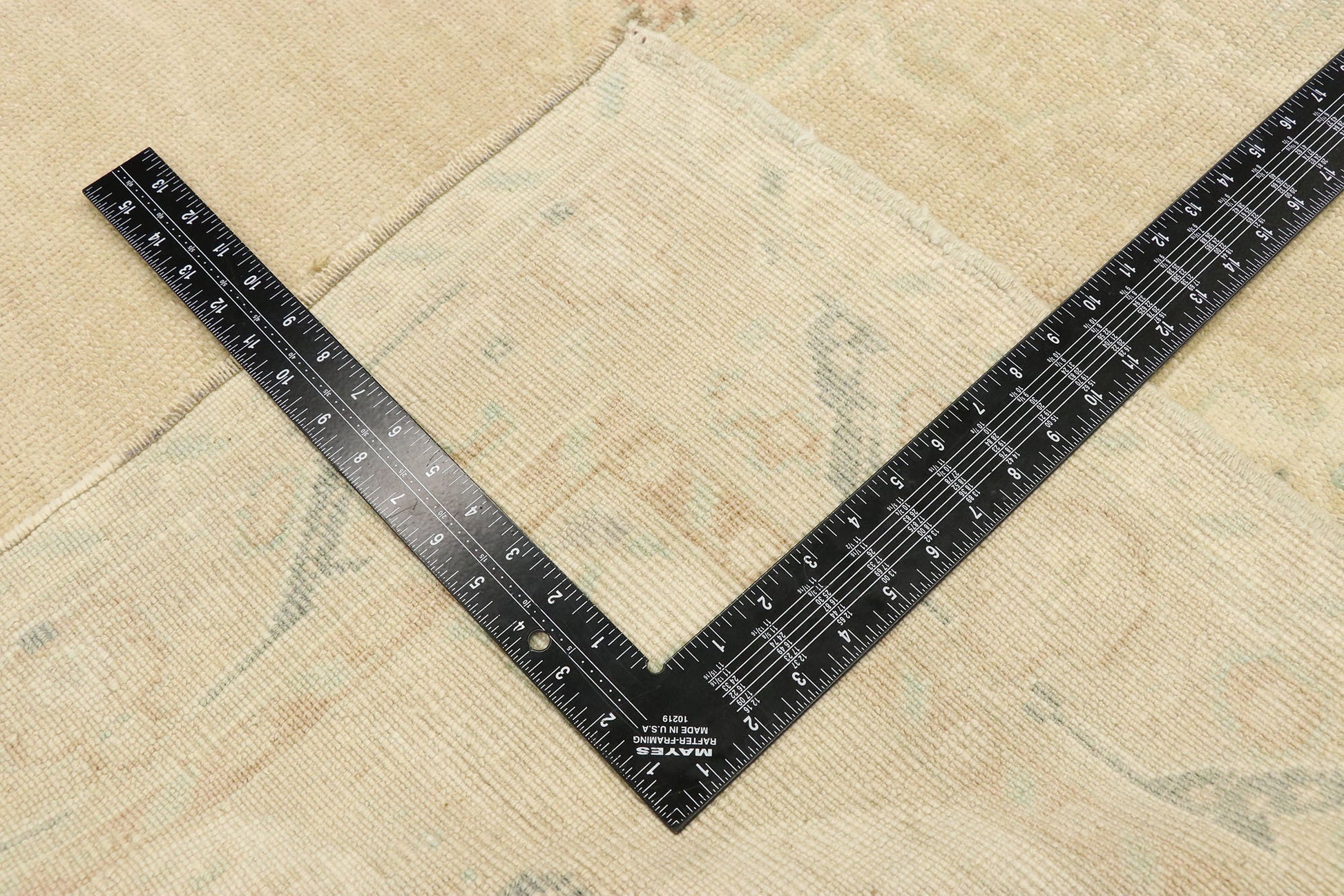 4 x 6 Vintage Turkish Oushak Rug 52970