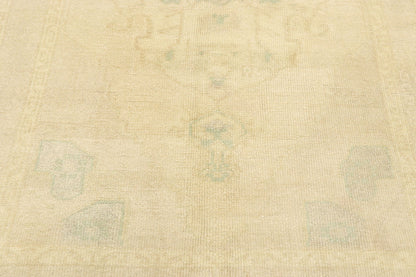 3 x 5 Vintage Turkish Oushak Rug 52971