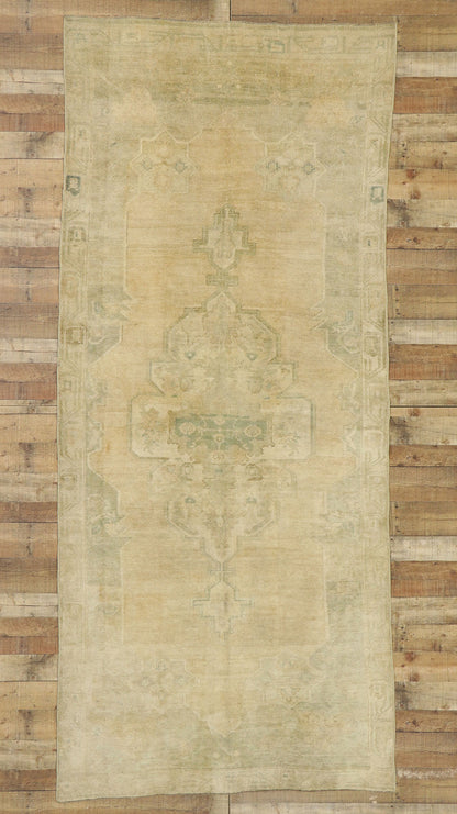 5 x 12 Vintage Turkish Oushak Rug 52989